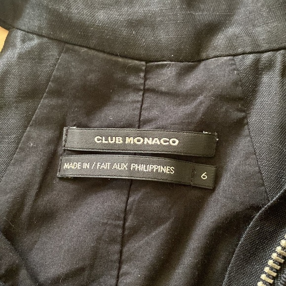 Club Monaco Sleeveless Ruffle Dress - Size 6 - Picture 7 of 9